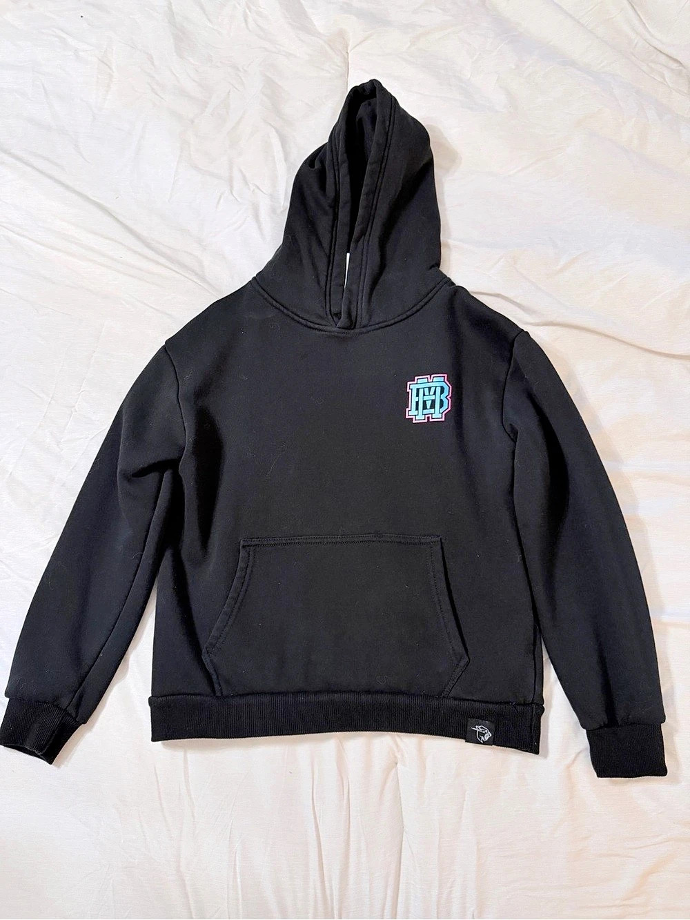 Mr. Beast Black Graphic Hoodie XL